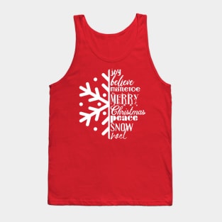 Wordflake Tank Top